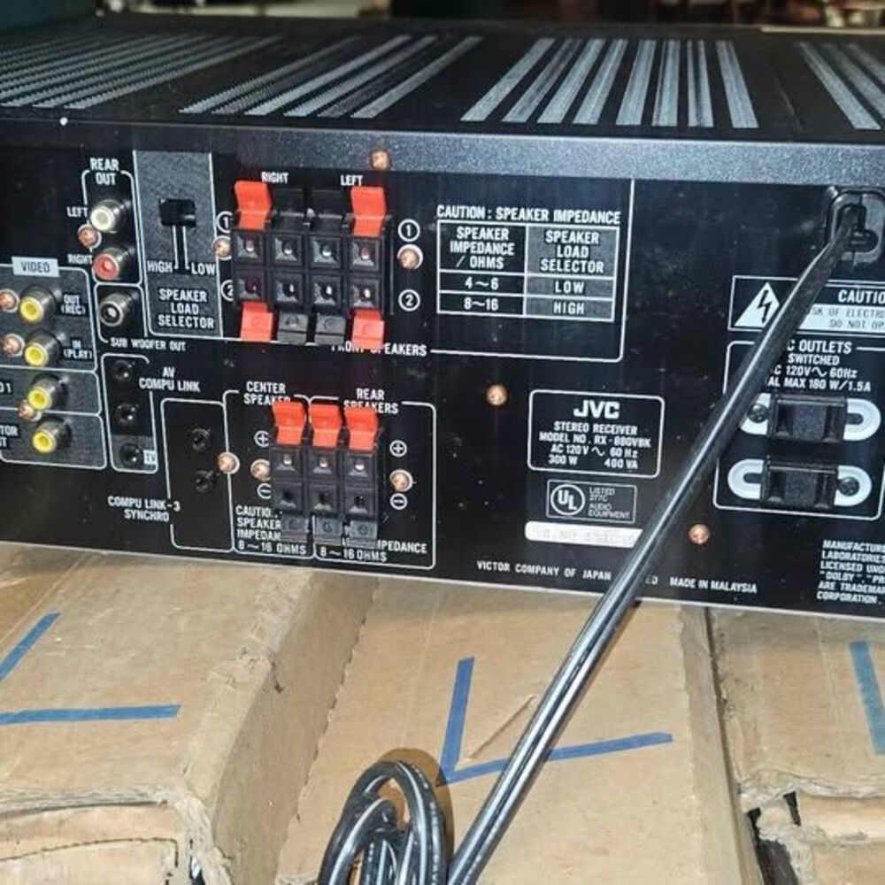 JVC RX-880V Audio/Video Control Receiver - Picture 2 of 2